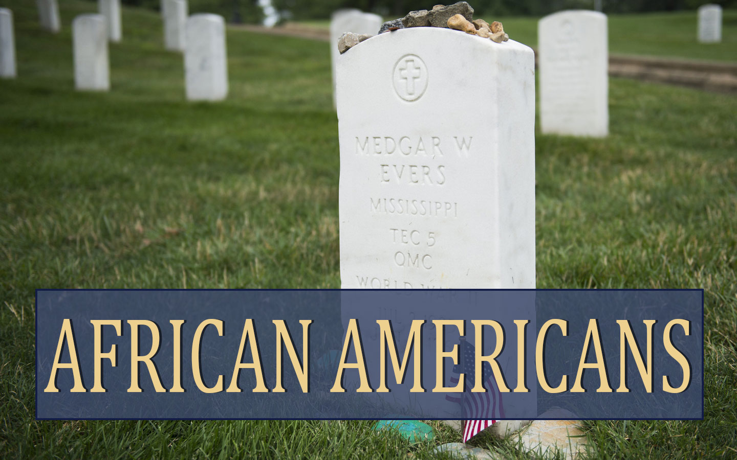 African American figures at Arlington National Cemetery