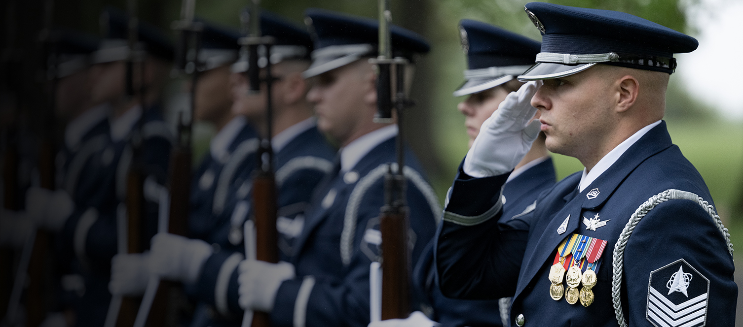 Space Force Color Guard