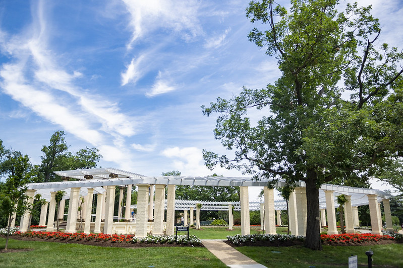 The recently restored Tanner Amphitheater at Arlington National Cemetery The recently restored Tanner Amphitheater at Arlington National Cemetery