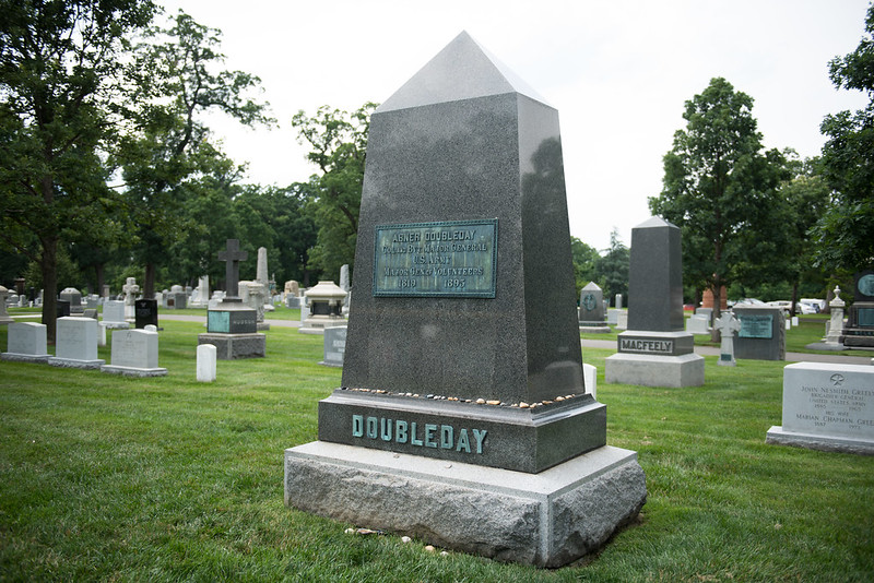 Gravestone of Abner Doubleday